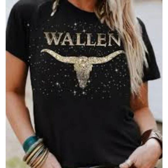 Morgan Wallen Black Graphic Tee - Picture 1 of 5